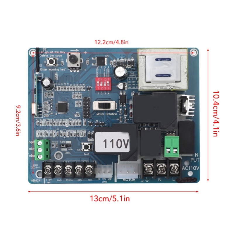 Proto Board - Carte mère de commande de porte