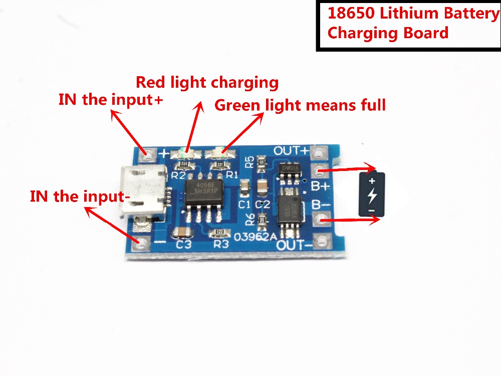 Chargeur de batterie au lithiu - Tp4056 Module avis et prix
