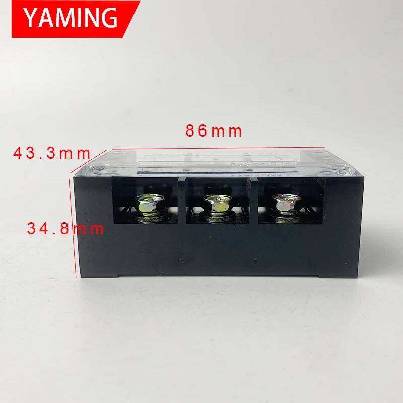 2 pièces TBC-1003 100A 3P 600V - Screw Terminal Block avis et prix