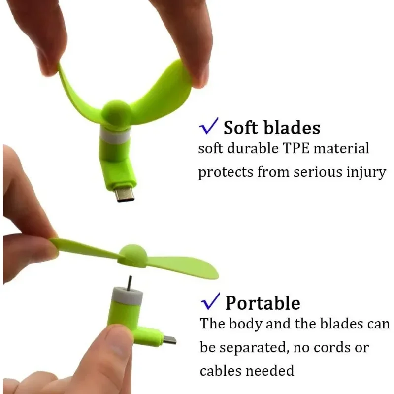 Mini ventilateur portable Type - Micro Usb Cable avis et prix