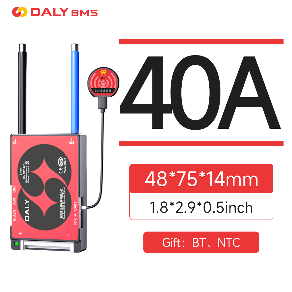 DALY Smart BMS 16S 60V 40A Li- - Proto Board avis et prix