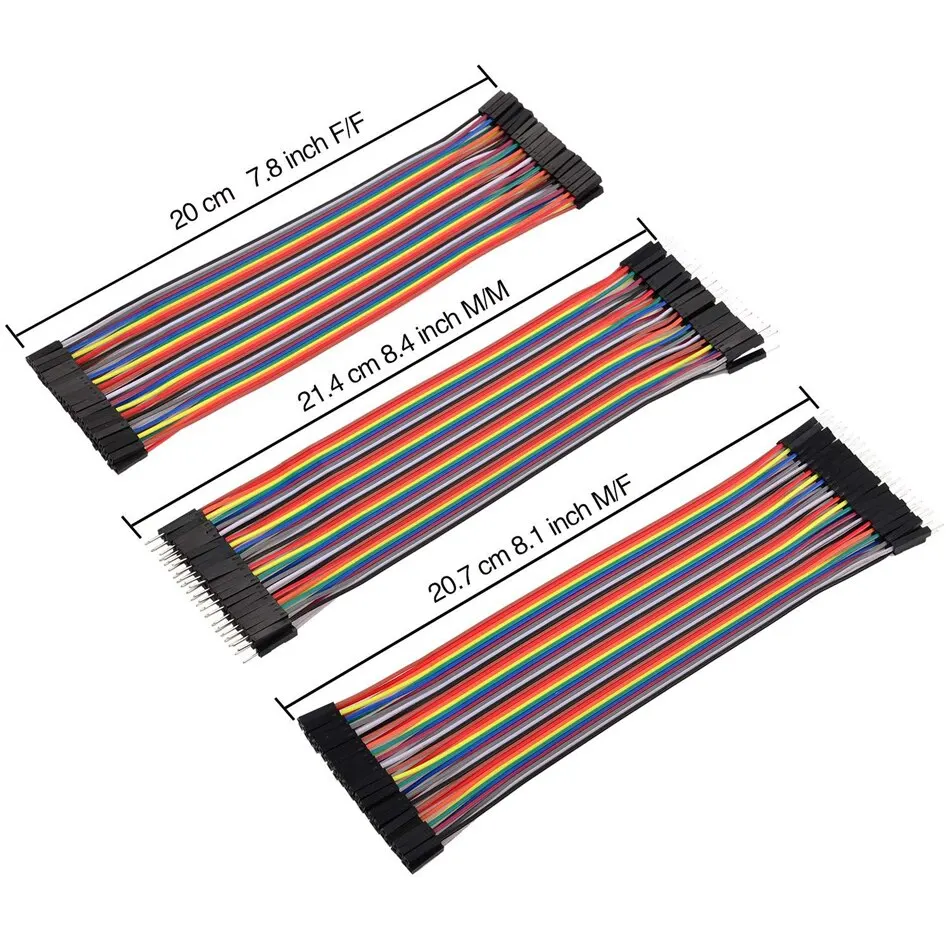 Câble Dupont 40 broches 20 cm  - Jumper Wire Kit avis et prix